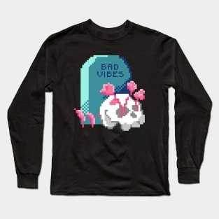 Death to Bad Vibes Long Sleeve T-Shirt